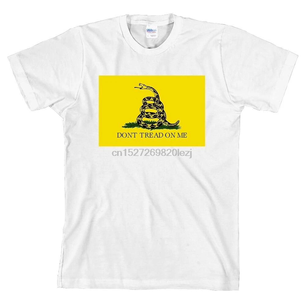 Gadsden флаг Dont Tread On Me Футболка Американская футболка со змеей все размеры Новинка |