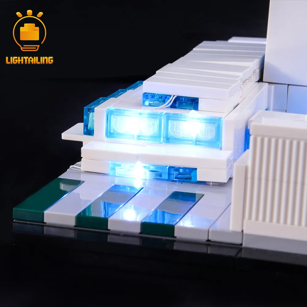 LIGHTAILING светодиодный светильник комплект для Архитектура ООН штаб-квартира 21018 строительные блоки(не включает модели