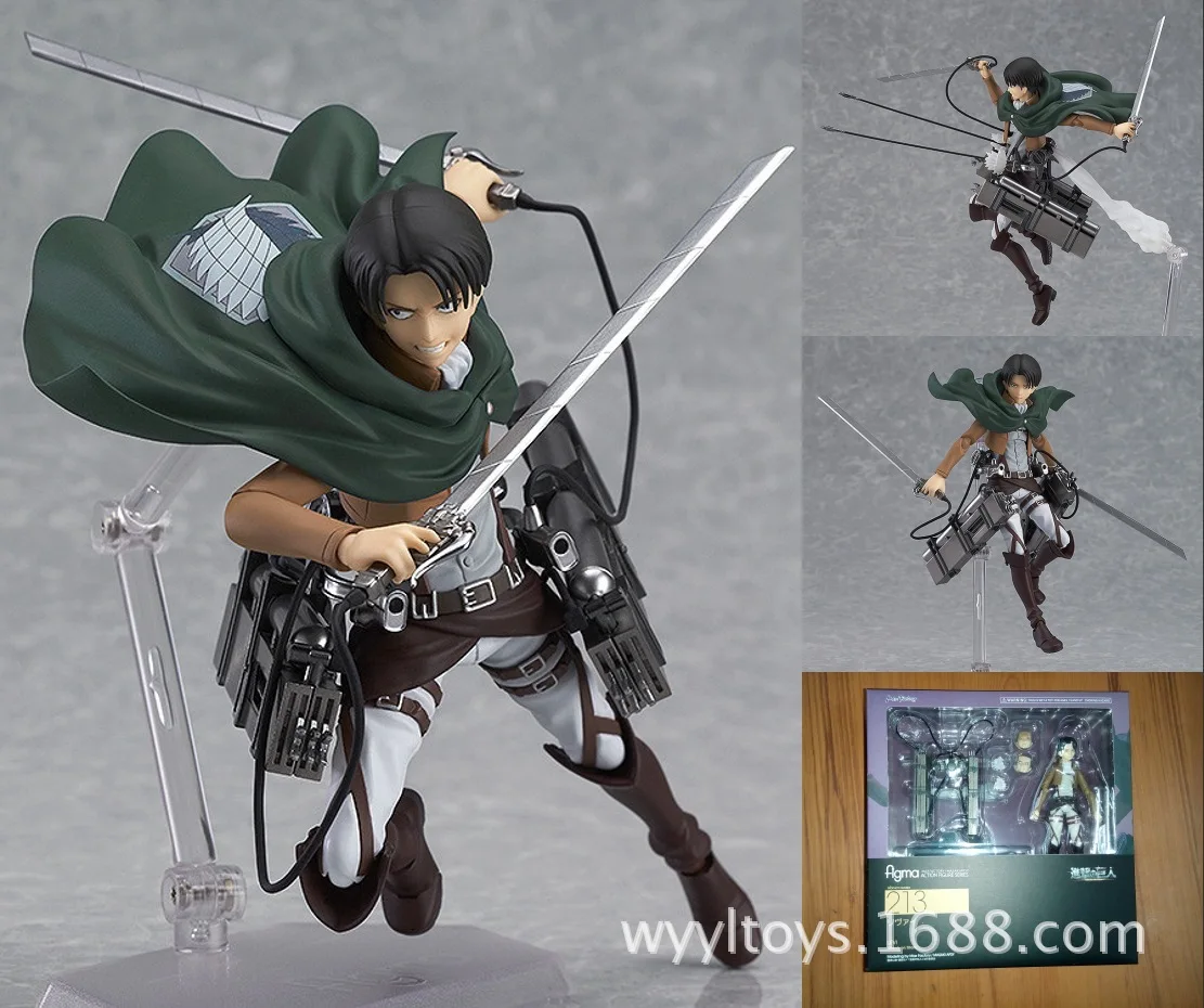 

Gravity Figma 213 Attack on Titan Weier Heichou Super Cute Cartoon Garage Kit Model Doll