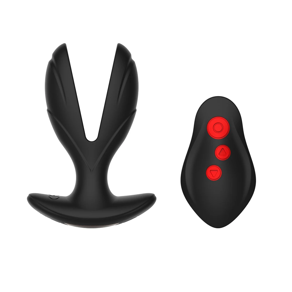 Plug di espansione anale, vibratore a impulsi con scossa elettrica, massaggiatore per la prostata, giocattoli sessuali per adulti per uomini, telecomando Sili_voghion.com