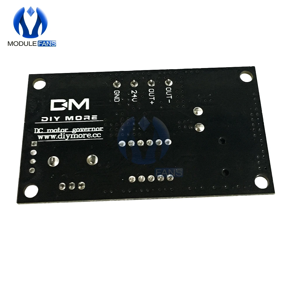 DC 6 V 30 12V 24V 8A LED Регулируемый с цифровым светодиодным дисплеем контроллер скорости