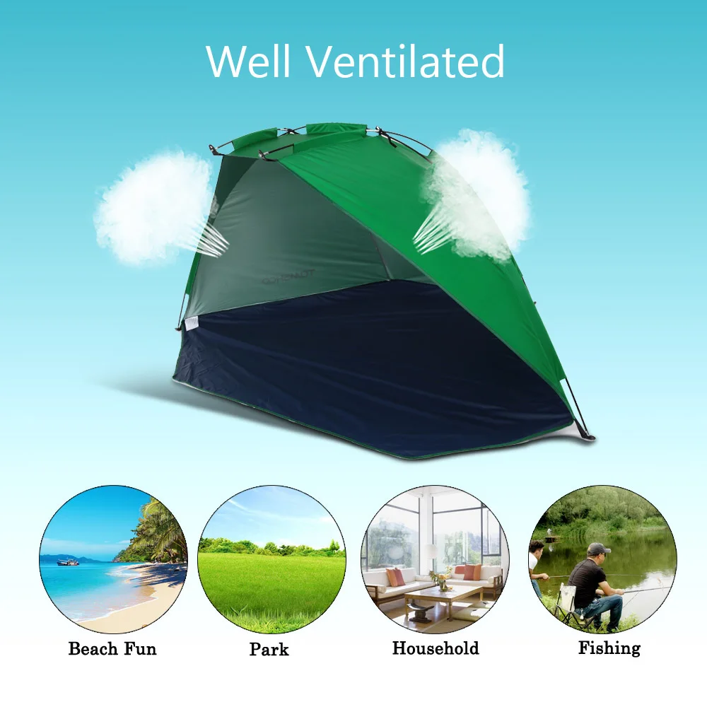 TOMSHOO Ultralight Camping Tent OutdoorBarraca Sports Sunshade Tent for Fishing Picnic Beach Park Barraca Anti-mosquito Tents