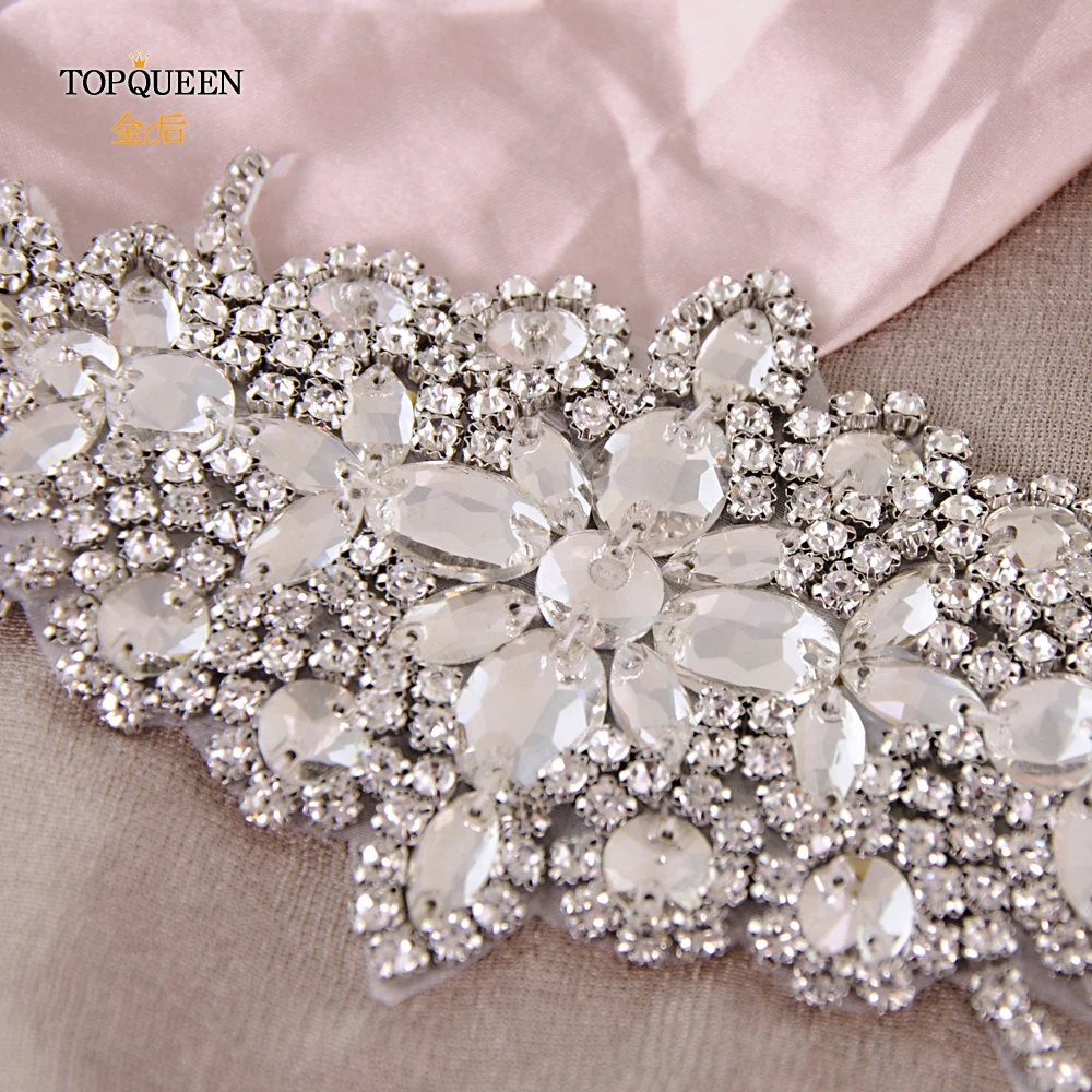 Soft Sexy Wedding Bridal Garters Belts Women Girl Diamond Lace Elastic Leg Ring Party Evening Home Cosplay TOPQUEEN THS01