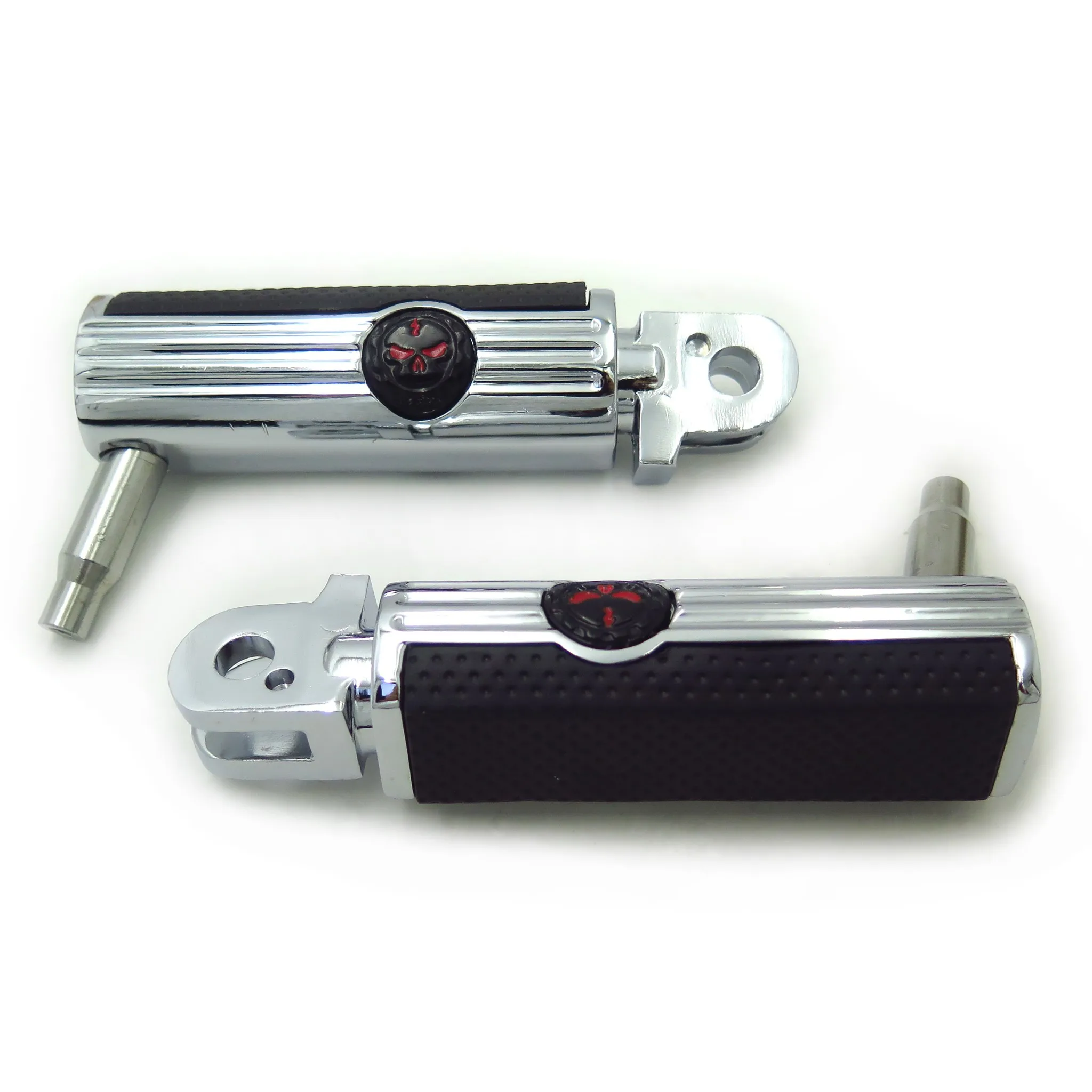 Aftermarket Skull Defiance подножки для 2004- Triumph Rocket All все модели(спереди