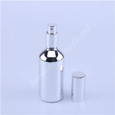 Spray Bottle 100ML 500 шт пустые флаконы для духов, флаконы для жидких духов, контейнеры для макияжа, многоразовая посылка, серебряные флаконы для эфирных масел, 5-100 мл - Цвет: Spray Bottle 100ML