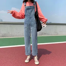 Feynzz Denim Jumpsuits Women Pant Woman Jeans High Waist Denim Pants Wide Leg Denim Clothing Blue Jeans Vintage Quality Fashion