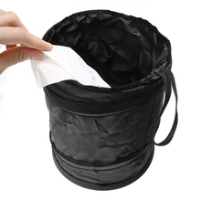 Черный автомобиль может упаковать мешок водонепроницаемый автомобиль мешок для мусора для маленьких герметичная Автомобильная сумка-холодильник-автомобиль мешок для мусора с боковым карманом