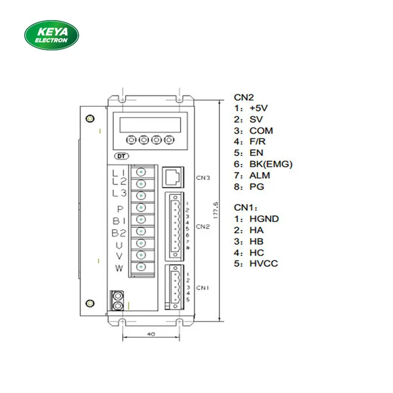 Вход 220VAC bldc контроллер двигателя выход 310VDC трехфазный для 1000 Вт 1500 Вт бесщеточный двигатель
