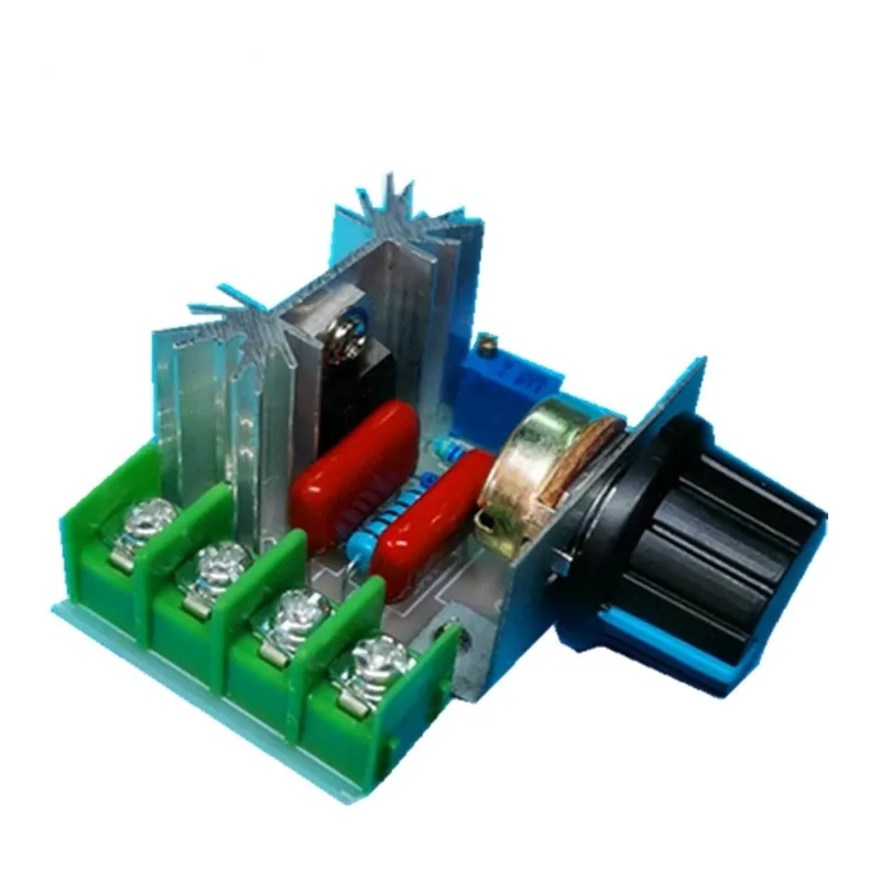 2000W Voltage regulator ac 220V motor speed control brushless electronic thyristor dimmer temperature control switch