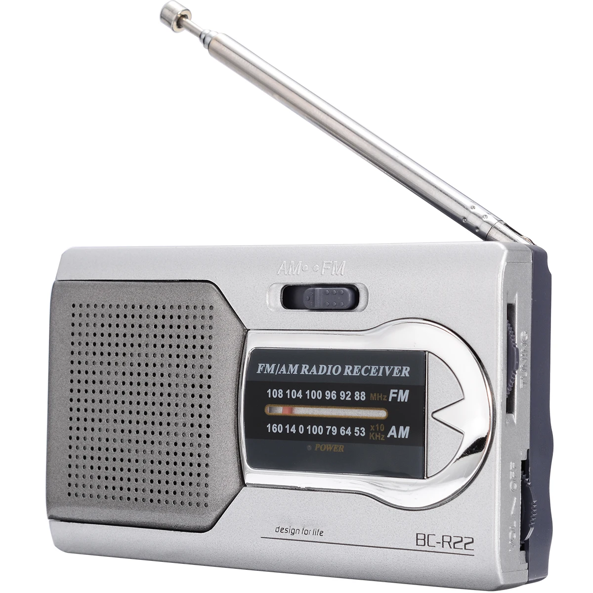 Mayitr BC-R22 модель мини размер AM/FM радио портативный радио мир приемник телескопическая антенна 240 мм Новинка
