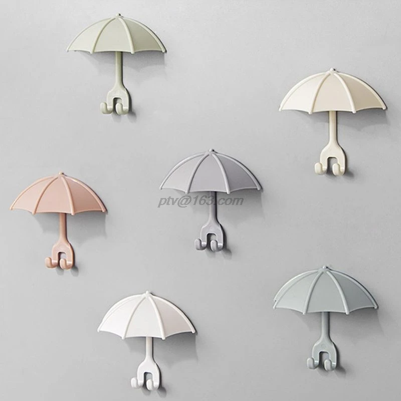 Shelf-Organizer Toothbrush-Holder Umbrella Wall-Hanger Shaving-Shaver Cute Razor 3pcs