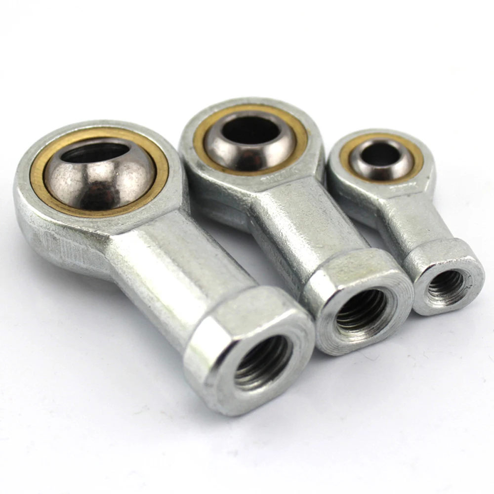 Milageto High Precision Metric Threaded Rod End Joint Bearing 6mm/8mm/10mm/12mm/14mm/16mm