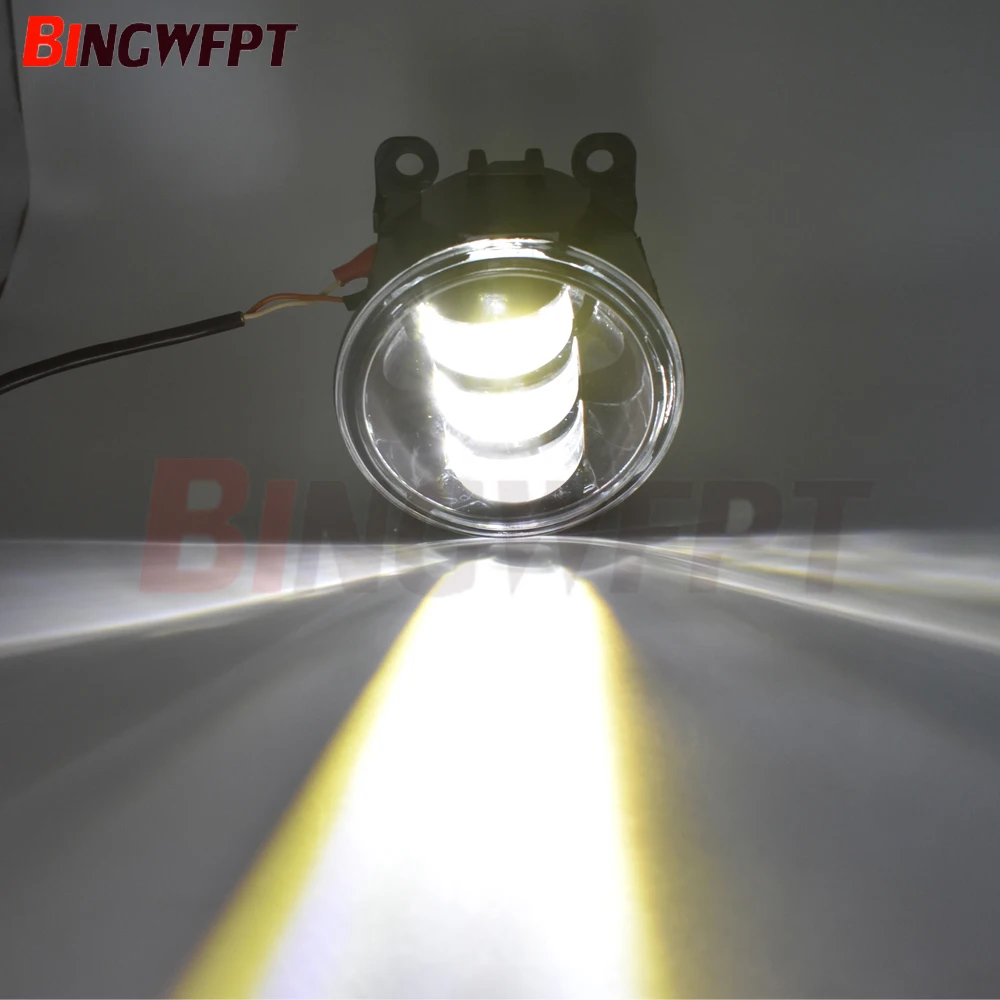 1 Paio Led Fendinebbia Luce Paraurti Anteriore Per Fiat Punto Evo 2010-2012 Per Fiat Panda 2012 2013 Per Fiat 500 L4 1.4L 12-15