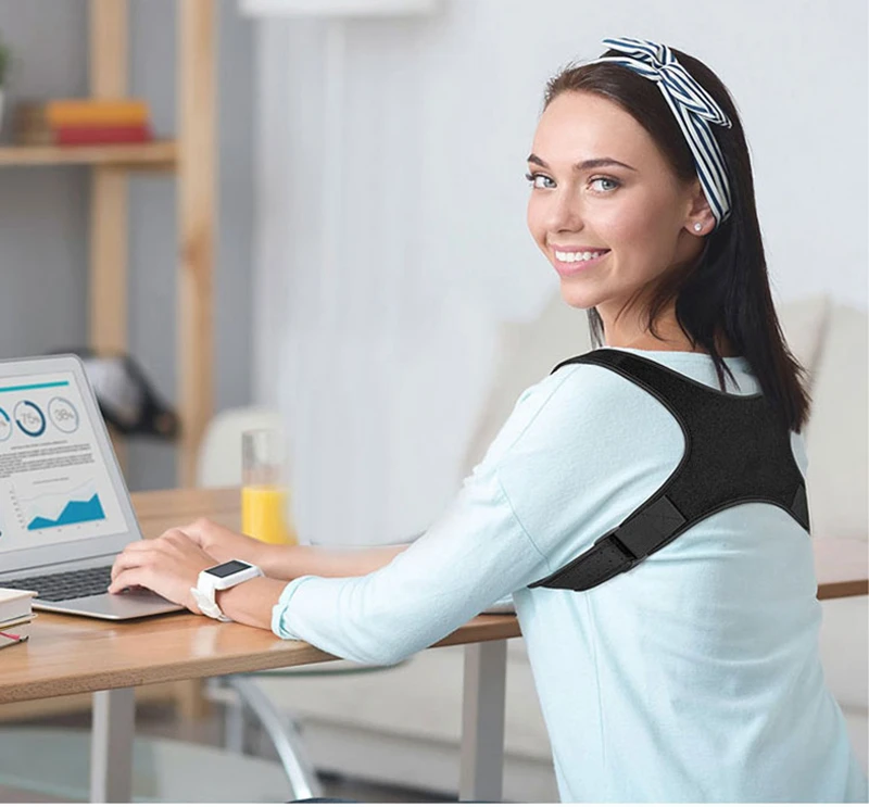 New Posture Corrector Back Support Belt Shoulder Bandage Corset Back Orthopedic Spine Posture Corrector Back Pain Relief (17)