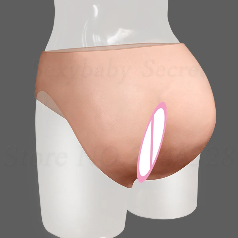 Super Soft Silicone Strap On Dildo with Scrotal Hollow/Solid Realistic Cock Dick Strapon Wear Penis Pants Sex Shop for Women Men 3