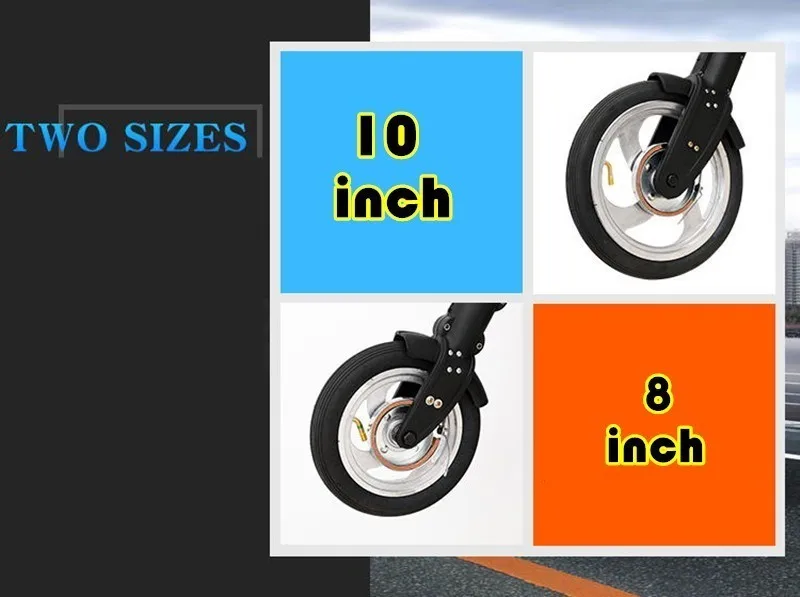 City Elf Bike 8 / 10 Inch Aluminum Alloy Ultra Light Mini Folding Bicycle Shopping Subway Travel Portable Pocket Unisex Cyclling