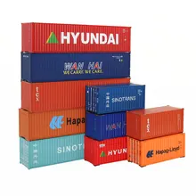 

HO Scale Container Model 1:87 20ft and 40ft Shipping Containers Train Freight Car Railway Modeling Layout Railway Diorama