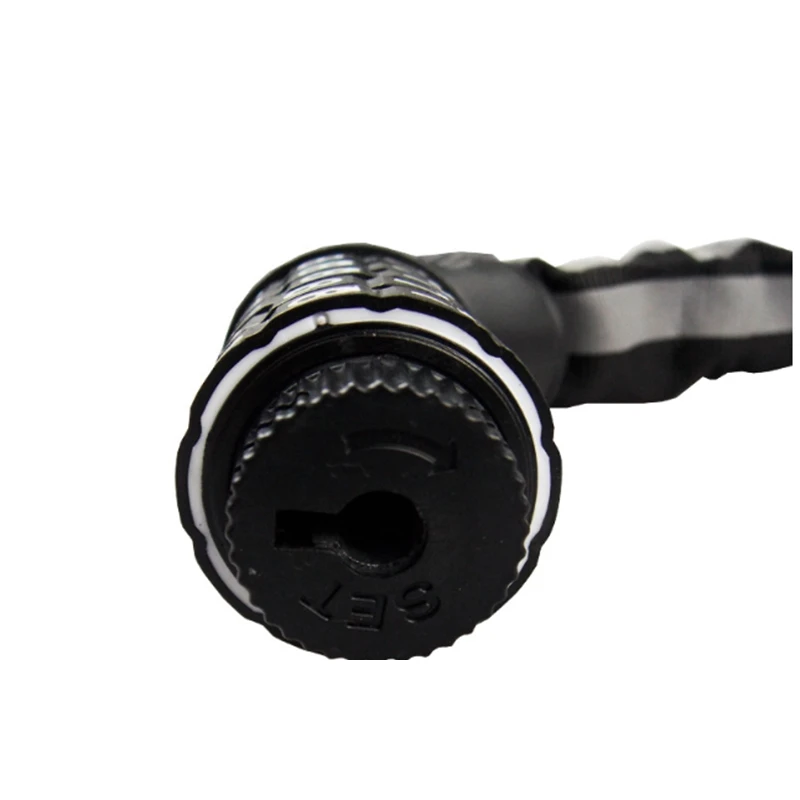 Chain Lock for Bike 5 Digit Code Combination Bicycle Lock 1M Spiral Bicycle Lock Bicycle Accoessories