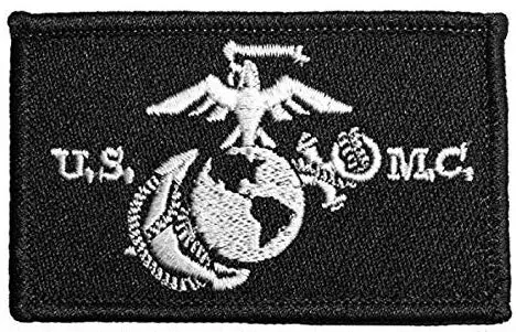 USMC 14 Size 5x8cm Американский, американский, морской корпус, USMC, ВМС, уплотнения, 6 команд, трезубец, нашивка, спецназ, Devgru, страйкбол, тактическая, Боевая, нашивка, значок - Цвет: USMC 14 Size 5x8cm