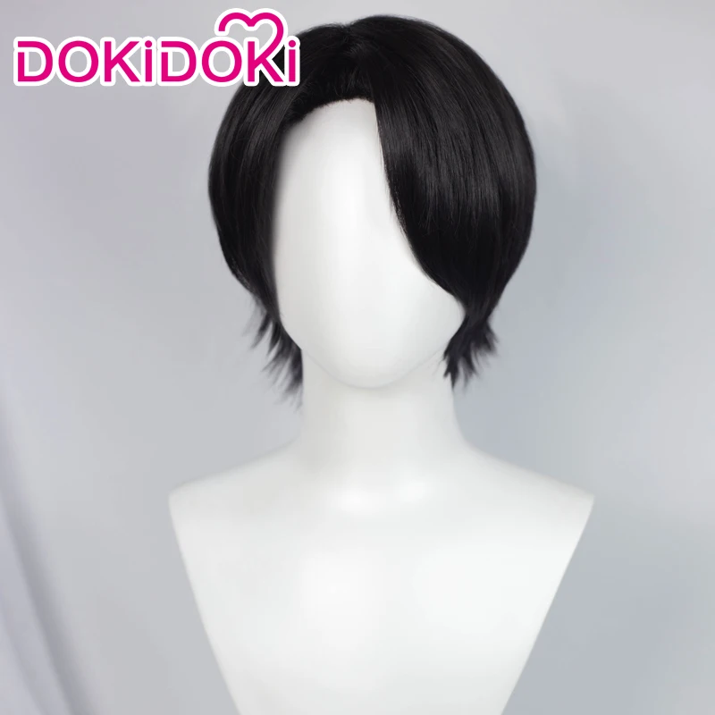 Парик Dokidoki для косплея из аниме джутсу кайсен мужской парик м/ф атака на Титанов |