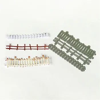 

Railing Design Metal Cutting Die For Scrapbooking Practice DIY Album Decor Card Craft Dies Wedding Cards 9.1cm*6.1cm