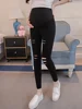 Maternity Ripped Hole pants Spring Summer High Elastic Waist   Pregnant Women Pregnancy Trousers leggings Belly Clothes Clothing 5