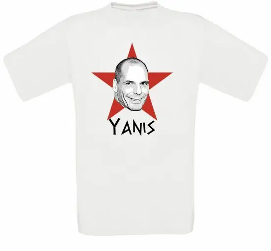 Новая футболка Yanis Varoufakis Греция Hellas Syriza | Мужская одежда