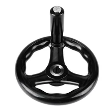 3 Спицы ручного колеса бакелит прочный шлифовальный станок круглые аксессуары инструмент пульсация дизайн для фрезерного станка токарный станок Профессиональный