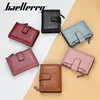 2022 New Customized Women Wallets Name Engraving High Quality  Short Card Holder Female Purse Coin Holder Wallets For Girl 3