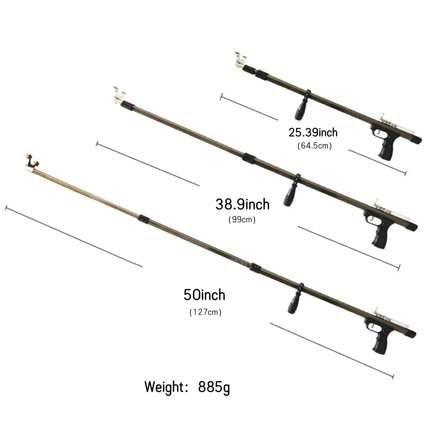 Telescopic Straight Rod Slingshot Laser Catapult Outdoor Hunting Folding Precision Shooting Hunting fishing Slingshot Toy latex slingshot tube slingshot rubber band steel slingshot slingshot ammo slingshot bow sight gel ball blaster accessory