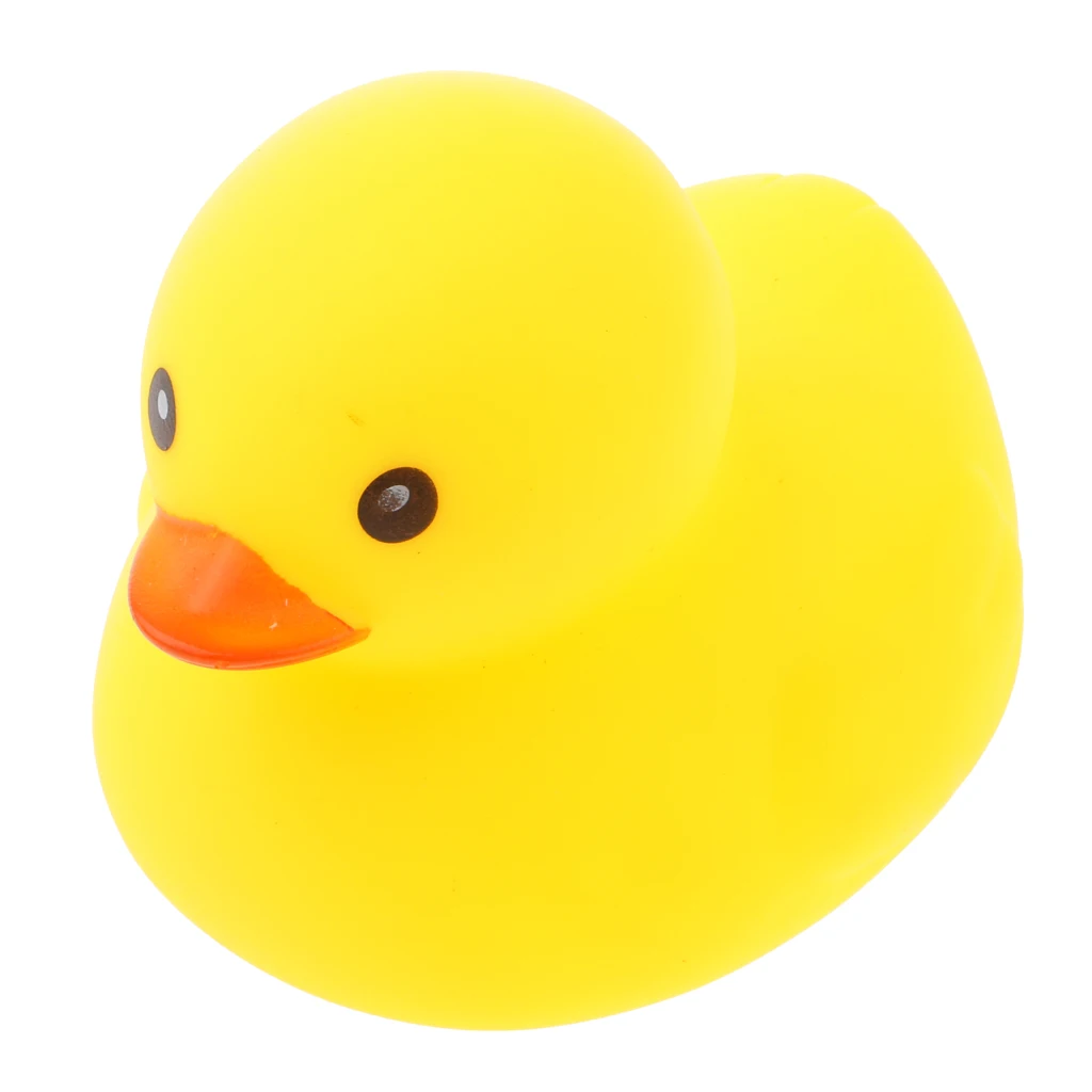 Скрипучий Ванна время игрушка вода играть детские резиновые желтая утка утят Набор из 7