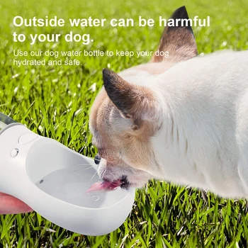 

Practical Pet Water Bottle Plastic Pet Cats Dog Water Cup Water Food Feeder for Dogs Outdoor Travel Pet Supplies