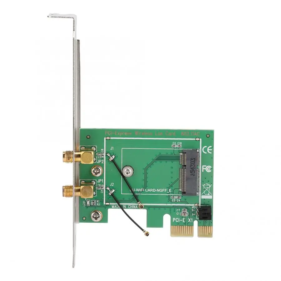 A+ E/E ключ M.2 к PCI-E Настольный Riser Card ноутбук беспроводная сетевая карта с Bluetooth