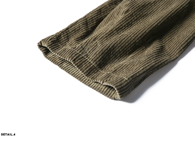 Мужские свободные повседневные вельветовые шаровары, спортивные штаны для бега, Мужская Уличная одежда в стиле хип-хоп, винтажные прямые брюки, широкие брюки