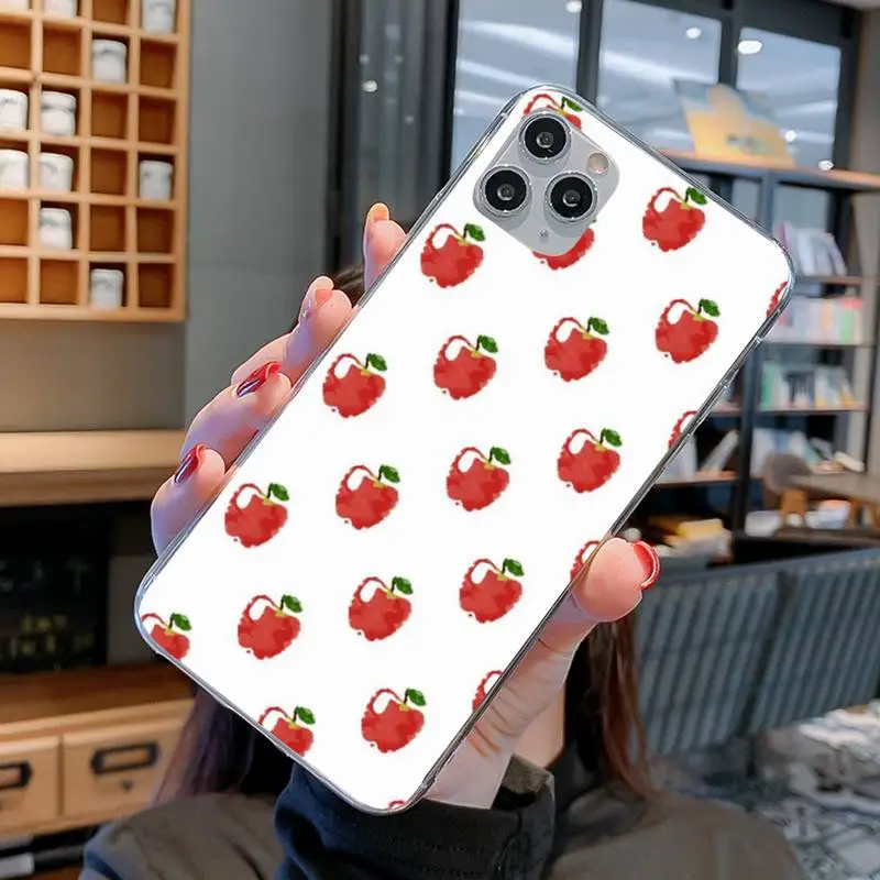 Motirunner фрукты и овощи плитка мягкий чехол для телефона Capa IphoneX XS 11 11Pro 5 5s SE 6 6s Plus 7 8
