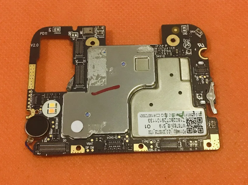 Used Original mainboard 4G RAM+64G ROM Motherboard for UMIDIGI One Pro Helio P23 Octa Core Free shi