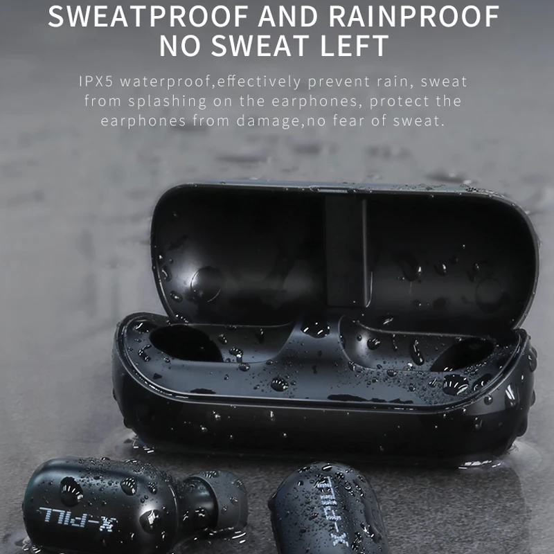 Smart Mini Bluetooth Stereo Earphone Wireless Earbuds Headset IPX5 Waterproof Handy Sports Earphones For iPhone Huawei Xiaomi