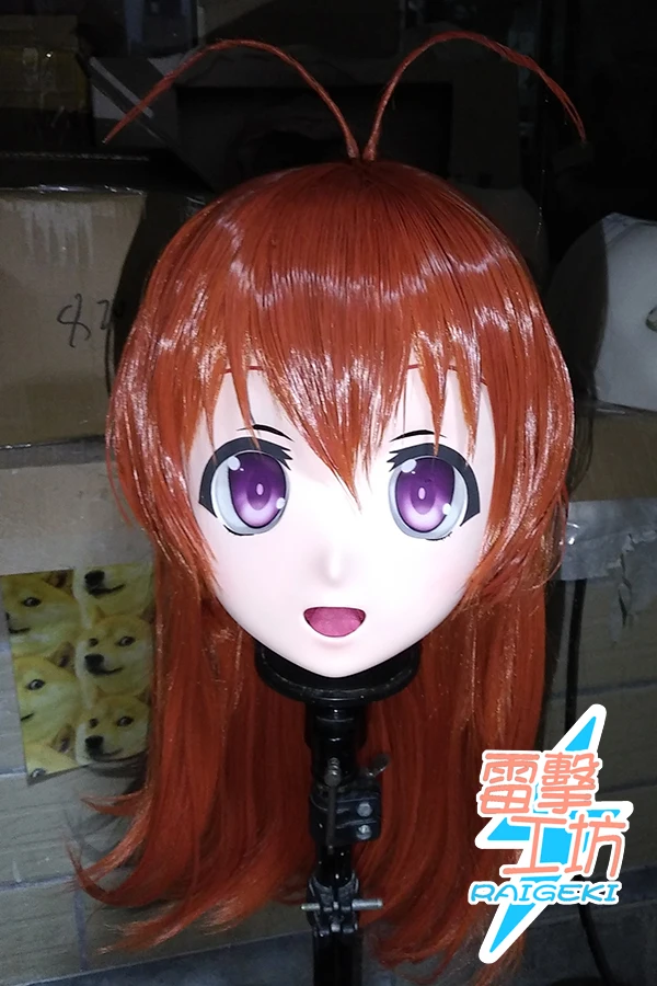 

(RAIGEKI MAKS 121) Silicone Helloween Mask Crossdressing DOLL Kigurumi Anime Gekkan Shoujo Nozaki-kun Sakura Chiyo Cosplay Mask