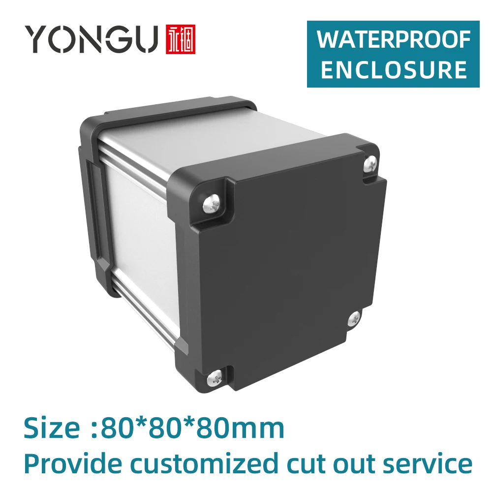 

DIY Circuit Board Enclosure Electronic Instrument Housing Electric Waterproof Project Box Case Supplies M02 80*80mm