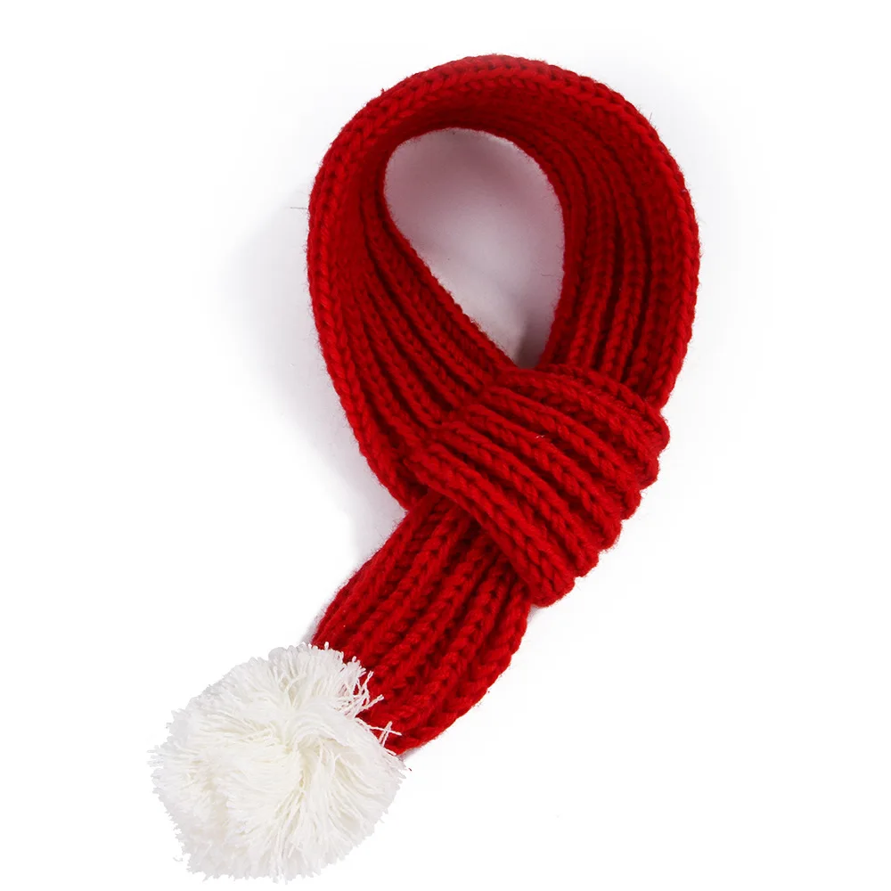

New Pet Cat & Dog Collar Keep Warm Christmas Scarf Gift Halloween dress up Description for Small Medium Large Pet Party Supplies