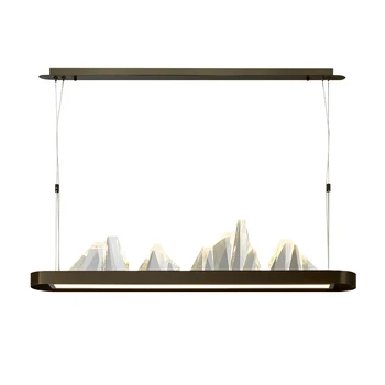 

Yiserhome Modern Chandelier Lighting Crystal Simple LED Lamp High Quality Dining Room Droplight Household Lustre Pendant Lamps