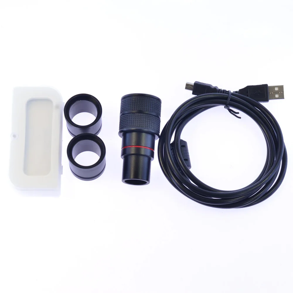 USB высокой четкости электронный микроскоп бинокулярный триокулярный электронный окуляр C интерфейс промышленная камера