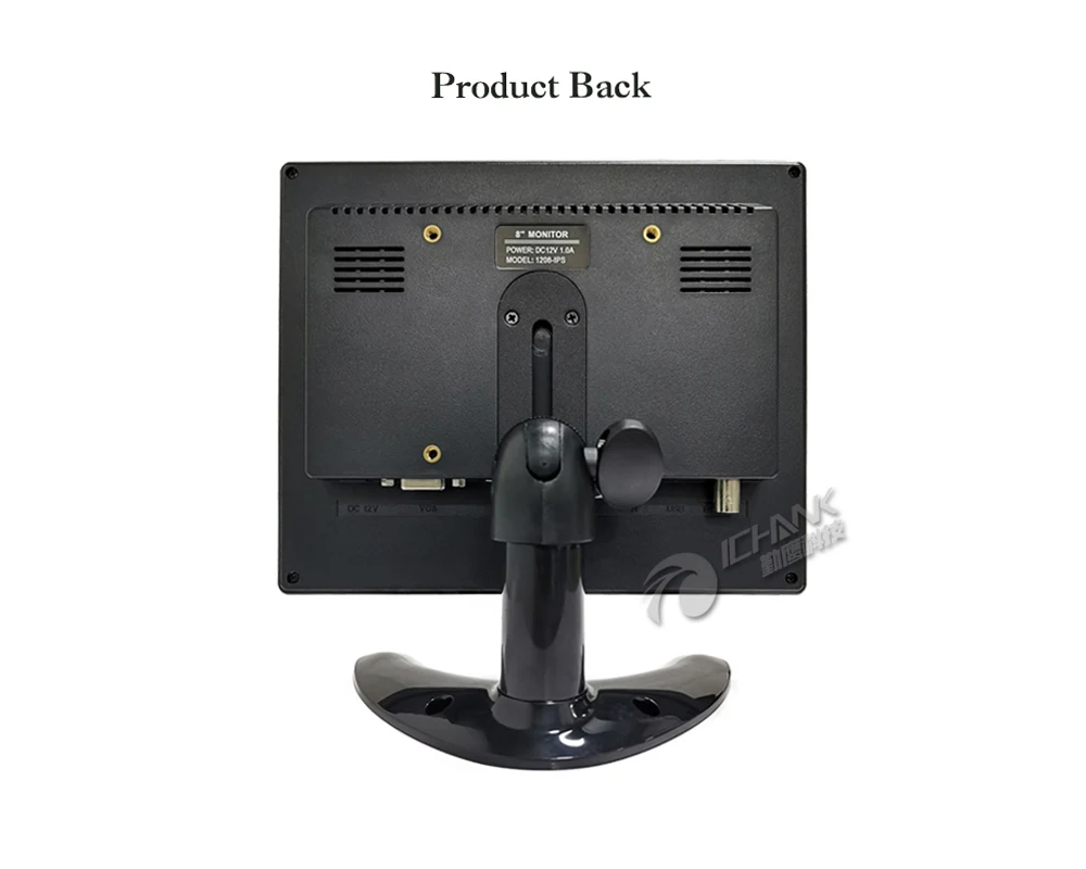 B080JN-ABHUV/8 "1024x768 ips BNC HDMI Встроенный динамик маленький POS микроскоп монитор USB u-диск HD ЖК-дисплей рекламный экран