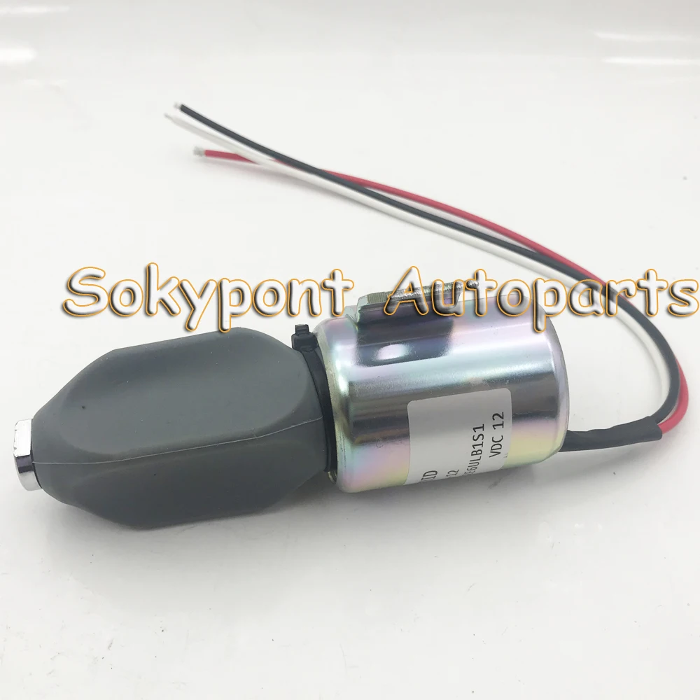 Электромагнит отключения подачи топлива SA-3786-12, 12 V, 1753ES-12E6UB1S1 для Kubota 21Hp двигателя 1 шт