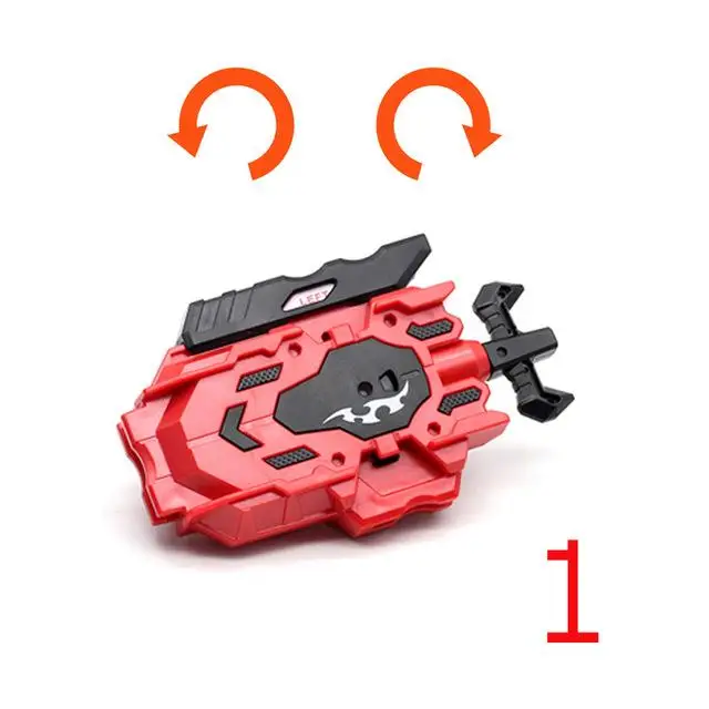 Золотое издание Beyblade Burst игрушка B129 B-134 без пускового устройства и коробки с металлическим сплавом вращающееся лезвие Bey Blade подарок для мальчика - Цвет: Launcher 1