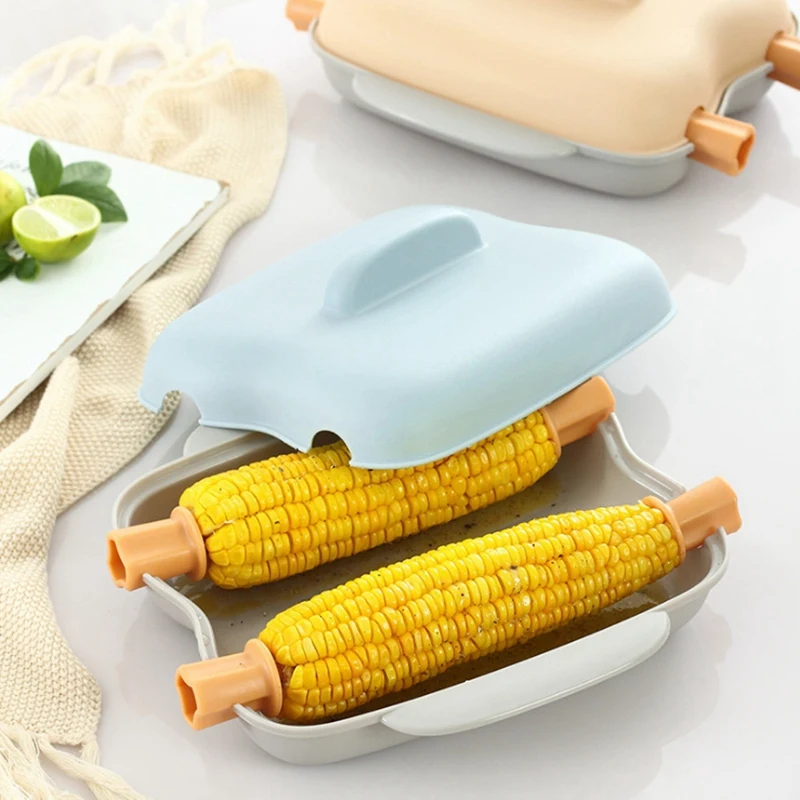Креативная коробка для кукурузы микроволновая печь Паровая кухонный паровой
