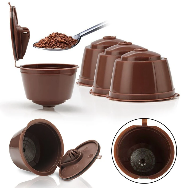 3rd поколения Nescafe Dolce Gusto Кофе капсулы фильтры для кофейных таблеток чашка для многоразового использования Dolci густо кофейник с воронкой Чай корзины
