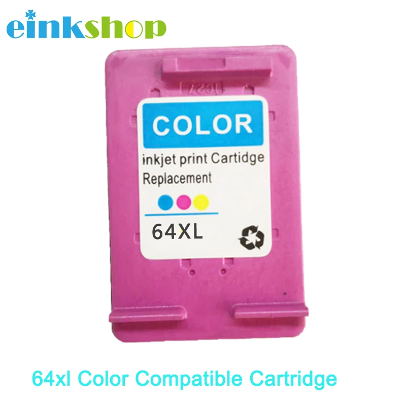 Einkshop цветной совместимый картридж 64xl Замена для hp Envy 6252 6255 7800 7820 7158 7164 7855 7864 принтера