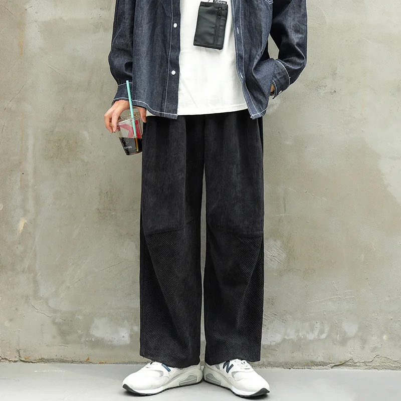 Corduroy Pants Korean Style Mens | Men Corduroy Pants