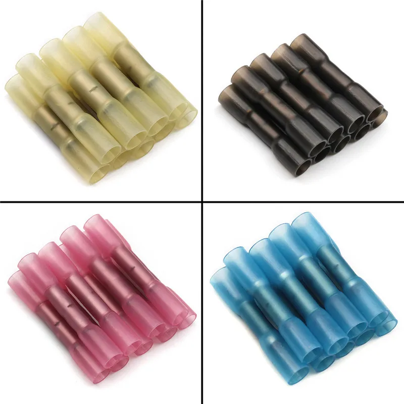 

420PC Waterproof Solder Seal Heat Shrink Terminals Set Insulated Electrical Wire Cable 4Sizes Connectors for 22-14 AWG
